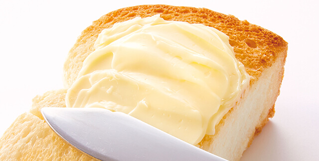 バター または マーガリン