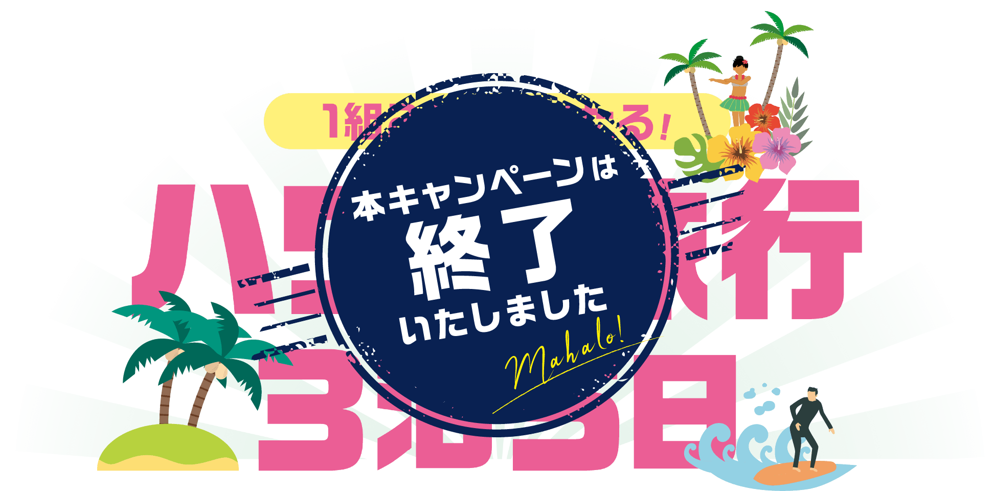 ハワイ旅行3泊5日